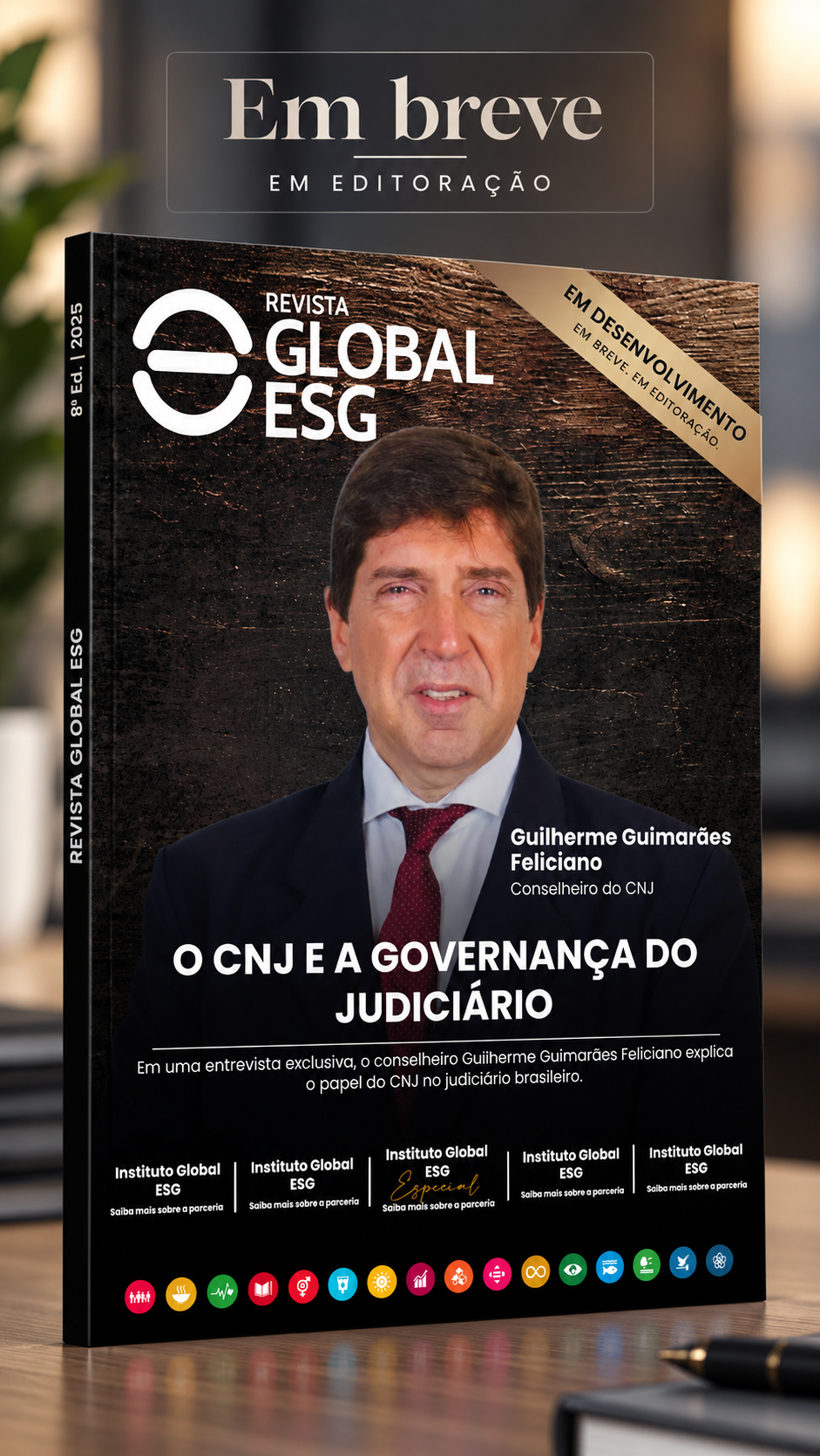 Capa preliminar da Edição 8