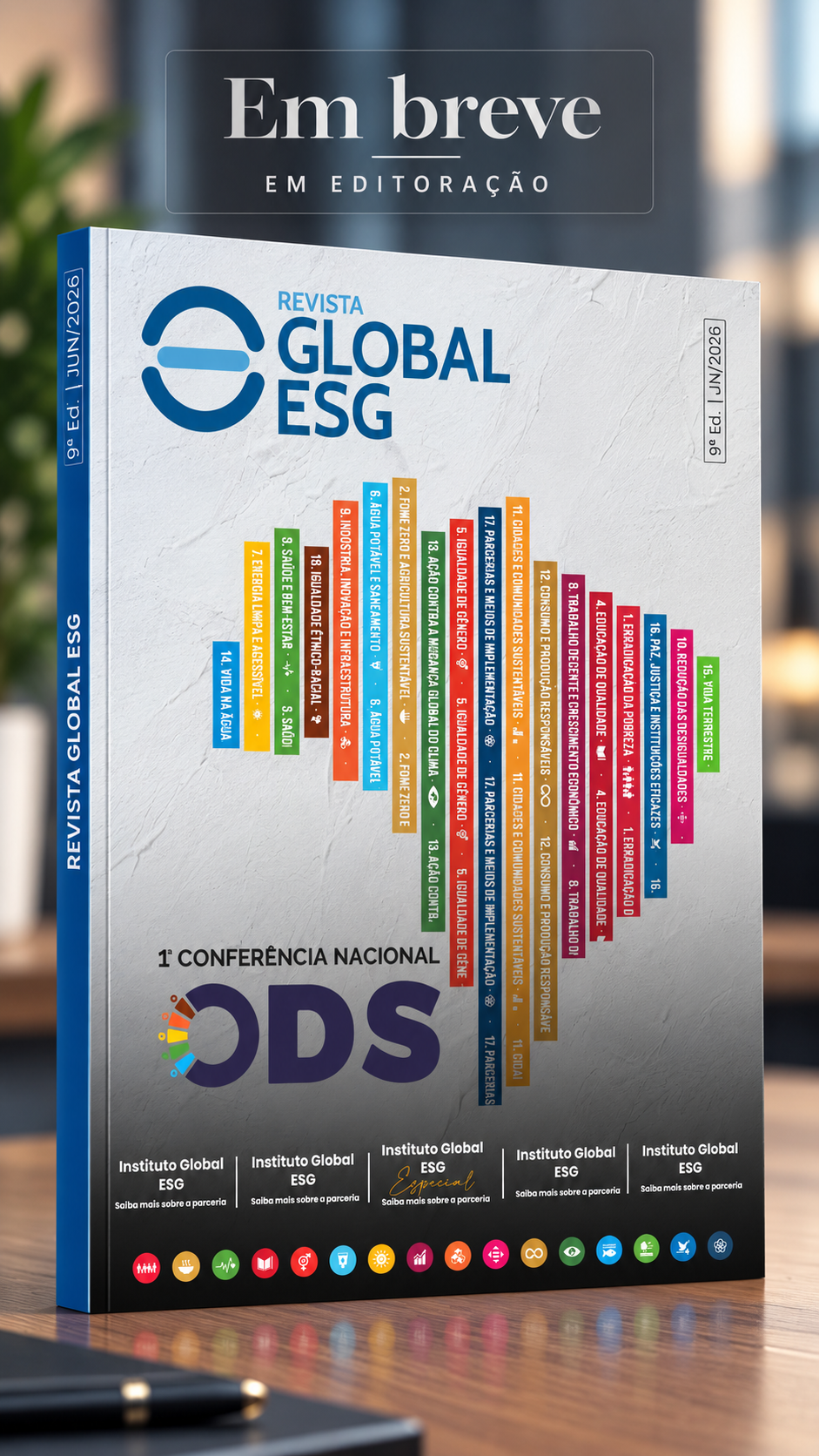 Capa preliminar da Edição 9